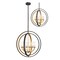 Z-Lite Ashling 6 Light Pendant, Bronze Gold & Matte Opal 6002-6L-BZGD - alternate 1